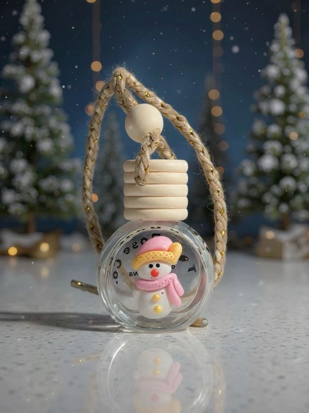 Snowman Scentsation: Christmas Snowman Car Freshener Diffuser
